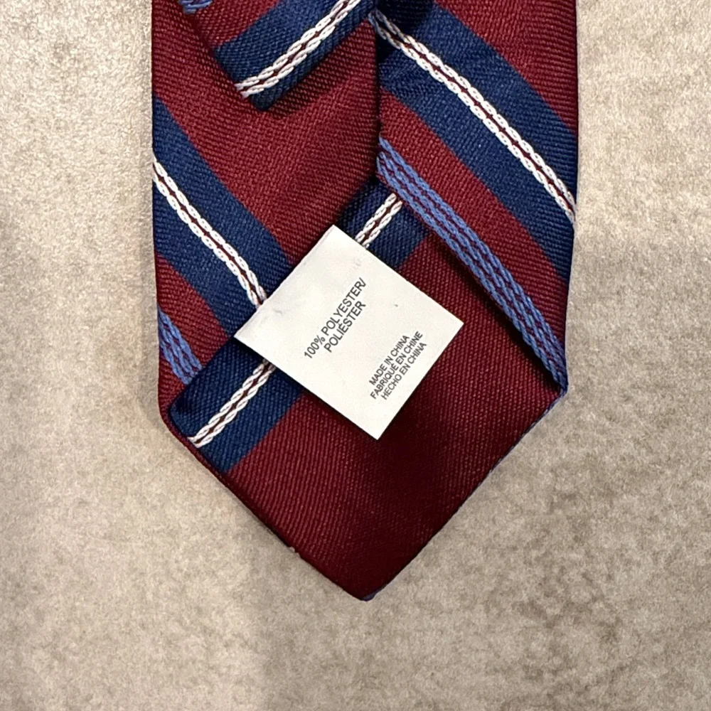 Kid’s Striped Clip-On Tie